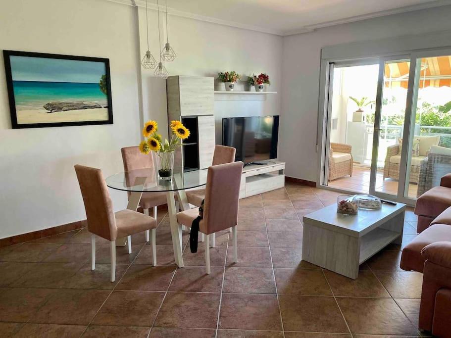 Piso En Primera Linea De Playa, Vera Playa Playas de Vera Ngoại thất bức ảnh